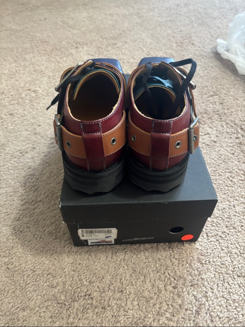 Fluevog Multi-Color Leather Shoes - Picture 3 of 9
